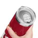 customized st louis cardinals torn band red white skinny tumbler best selling.webp