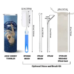 customized tampa bay rays sparkle lips navy skinny tumbler best selling.webp