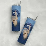 customized tampa bay rays sparkle lips navy skinny tumbler best selling.webp