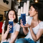 customized toronto blue jays star pop blue black skinny tumbler best selling.webp