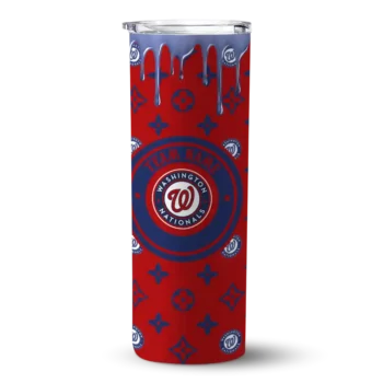 customized washington nationals camo streak red skinny tumbler best selling.webp