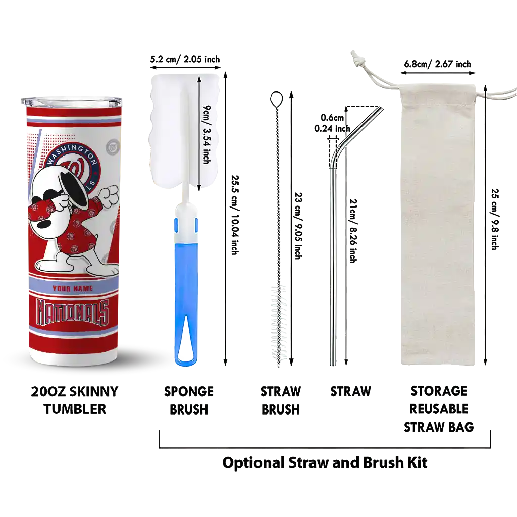 customized washington nationals snoopy dog red white skinny tumbler new arrival.webp customized washington nationals snoopy dog red white skinny tumbler new arrival.webp