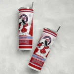 customized washington nationals snoopy dog red white skinny tumbler best selling.webp