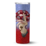 customized washington nationals sparkle lips red skinny tumbler best selling.webp