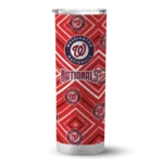 customized washington nationals zipper leopard red skinny tumbler best selling.webp