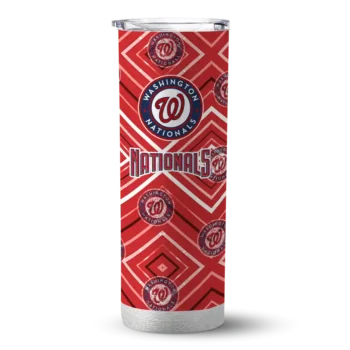 customized washington nationals zipper leopard red skinny tumbler best selling.webp