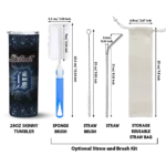 detroit tigers radiant glitter navy skinny tumbler best selling 1.webp