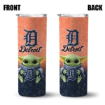detroit tigers yoda smile navy skinny tumbler best selling.webp