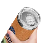 houston astros yoda smile blue skinny tumbler best selling.webp