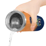 houston astros yoda smile blue skinny tumbler best selling.webp