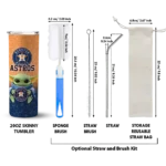 houston astros yoda smile blue skinny tumbler best selling.webp