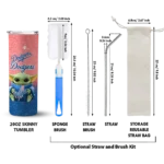 los angeles dodgers yoda smile blue skinny tumbler best selling.webp