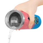 miami marlins yoda smile blue skinny tumbler best selling.webp