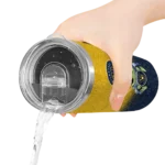 milwaukee brewers yoda smile navy blue skinny tumbler best selling.webp