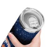 new york mets radiant glitter blue skinny tumbler best selling.webp