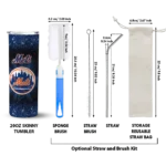 new york mets radiant glitter blue skinny tumbler best selling.webp