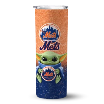 new york mets yoda smile blue skinny tumbler best selling.webp