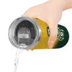 oakland athletics yoda smile green skinny tumbler best selling.webp