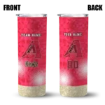 personalized arizona diamondbacks starburst tiles red skinny tumbler best selling.webp