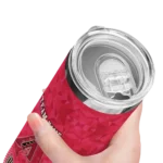 personalized arizona diamondbacks starburst tiles red skinny tumbler best selling.webp