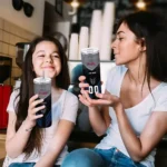 personalized atlanta braves hexagon honeycomb navy black skinny tumbler best selling.webp