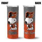 personalized baltimore orioles snoopy attitude orange skinny tumbler best selling 1.webp