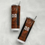 personalized baltimore orioles stacked diamond orange skinny tumbler best selling 2.webp