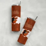 personalized baltimore orioles torn band orange white skinny tumbler best selling 1.webp