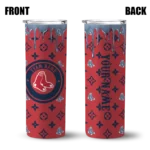 personalized boston red sox camo streak red skinny tumbler best selling 1.webp