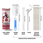 personalized boston red sox snoopy dog red white skinny tumbler best selling.webp