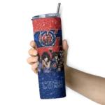 personalized chicago cubs kiss band red skinny tumbler best selling 2.webp