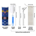 personalized chicago cubs star cluster blue skinny tumbler best selling 1.webp