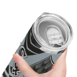 personalized chicago white sox camo texture black skinny tumbler best selling.webp