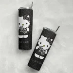 personalized chicago white sox hello kitty black skinny tumbler best selling 1.webp