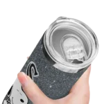 personalized chicago white sox snoopy attitude black skinny tumbler best selling.webp