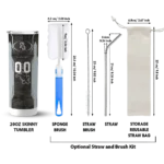 personalized chicago white sox stacked diamond black skinny tumbler best selling.webp