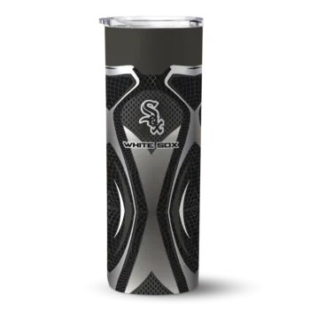 personalized chicago white sox superman emblem black skinny tumbler best selling.webp