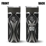personalized chicago white sox superman emblem black skinny tumbler best selling.webp