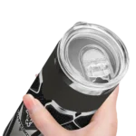 personalized chicago white sox superman emblem black skinny tumbler best selling.webp