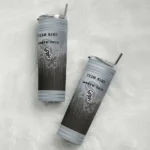 personalized chicago white sox swirl texture black skinny tumbler best selling.webp