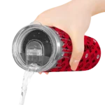 personalized cincinnati reds camo streak red skinny tumbler best selling 1.webp