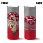 personalized cincinnati reds sparkle lips red skinny tumbler best selling 1.webp