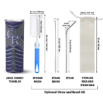 personalized colorado rockies camo texture blue skinny tumbler best selling.webp