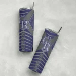 personalized colorado rockies camo texture blue skinny tumbler best selling.webp
