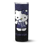 personalized colorado rockies hello kitty blue black skinny tumbler best selling.webp
