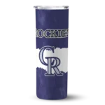 personalized colorado rockies torn band blue white skinny tumbler best selling.webp