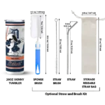 personalized detroit tigers snoopy dog navy white skinny tumbler best selling.webp