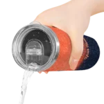 personalized detroit tigers sparkle lips navy skinny tumbler best selling.webp