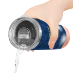 personalized detroit tigers starburst tiles navy skinny tumbler best selling.webp