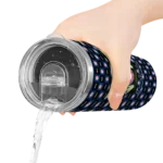 personalized houston astros yoda cozy blue black skinny tumbler best selling.webp